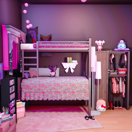 E-girl Bedroom Photo Room